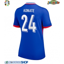 Maglie da calcio Francia Ibrahima Konate #24 Prima Maglia Femminile Europei 2024 Manica Corta